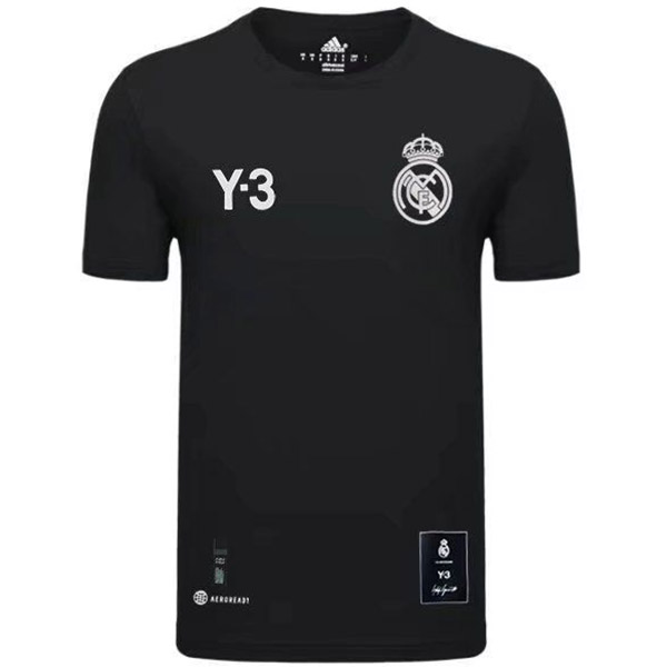 Real madrid Y-3 maglia da calcio da allenamento nera da uomo da calcio 2022-2023